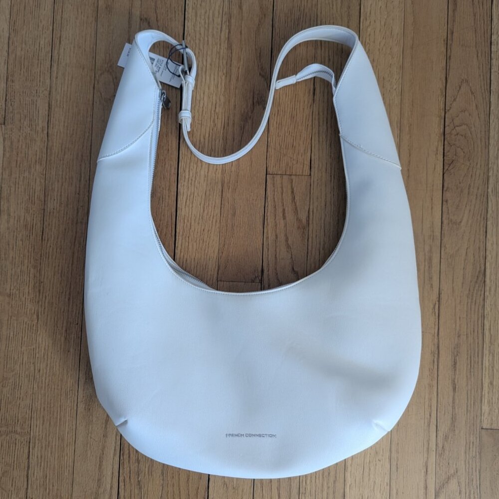 NWT French Connection Layla Half Moon Hobo Bag